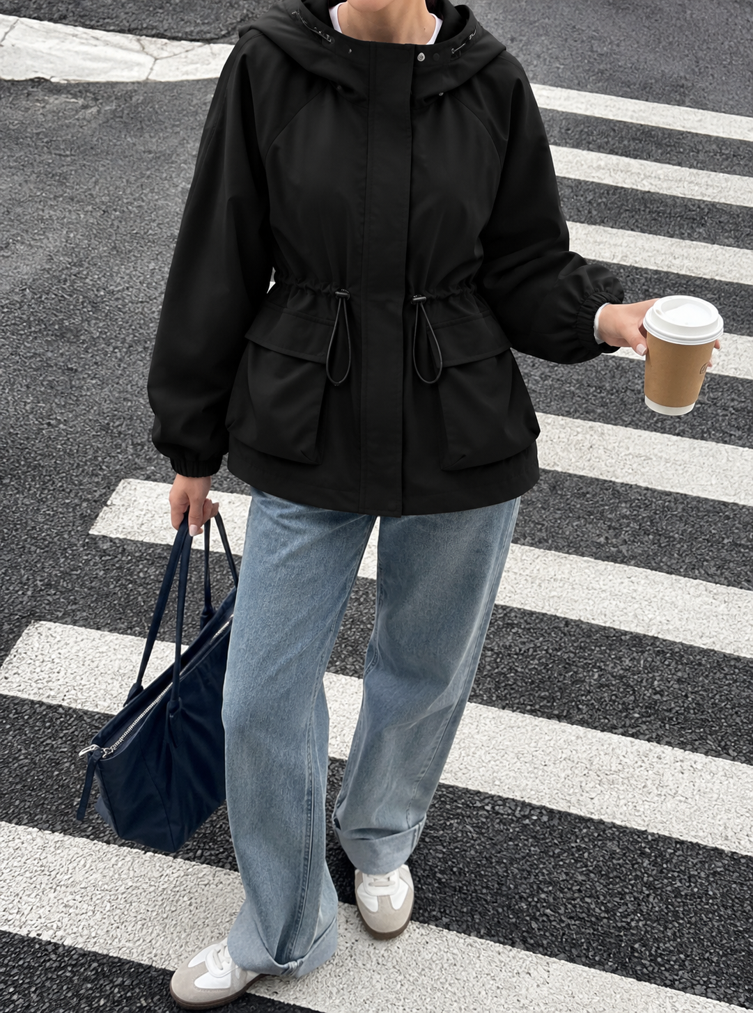 Brielle αδιάβροχο μπουφάν με κουκούλα