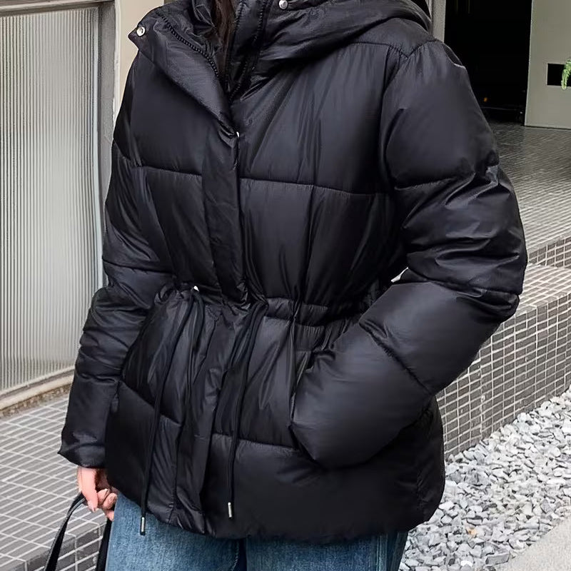 Chaqueta Carmen Oversize Acolchada con Cintura con Cordón