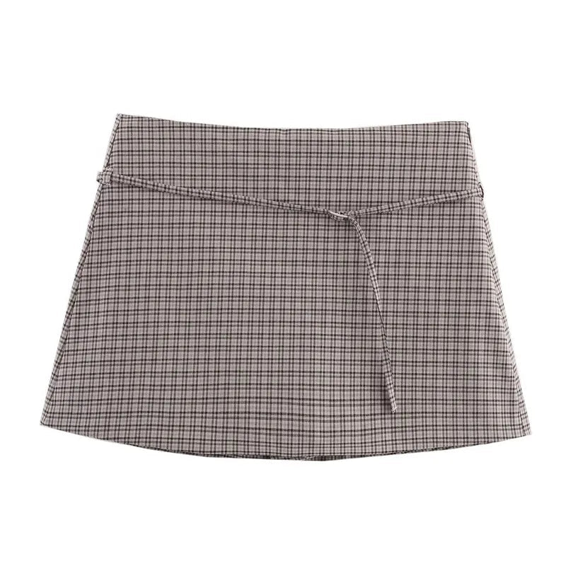 ZEYA - Lola Side Zip Skort with Belt