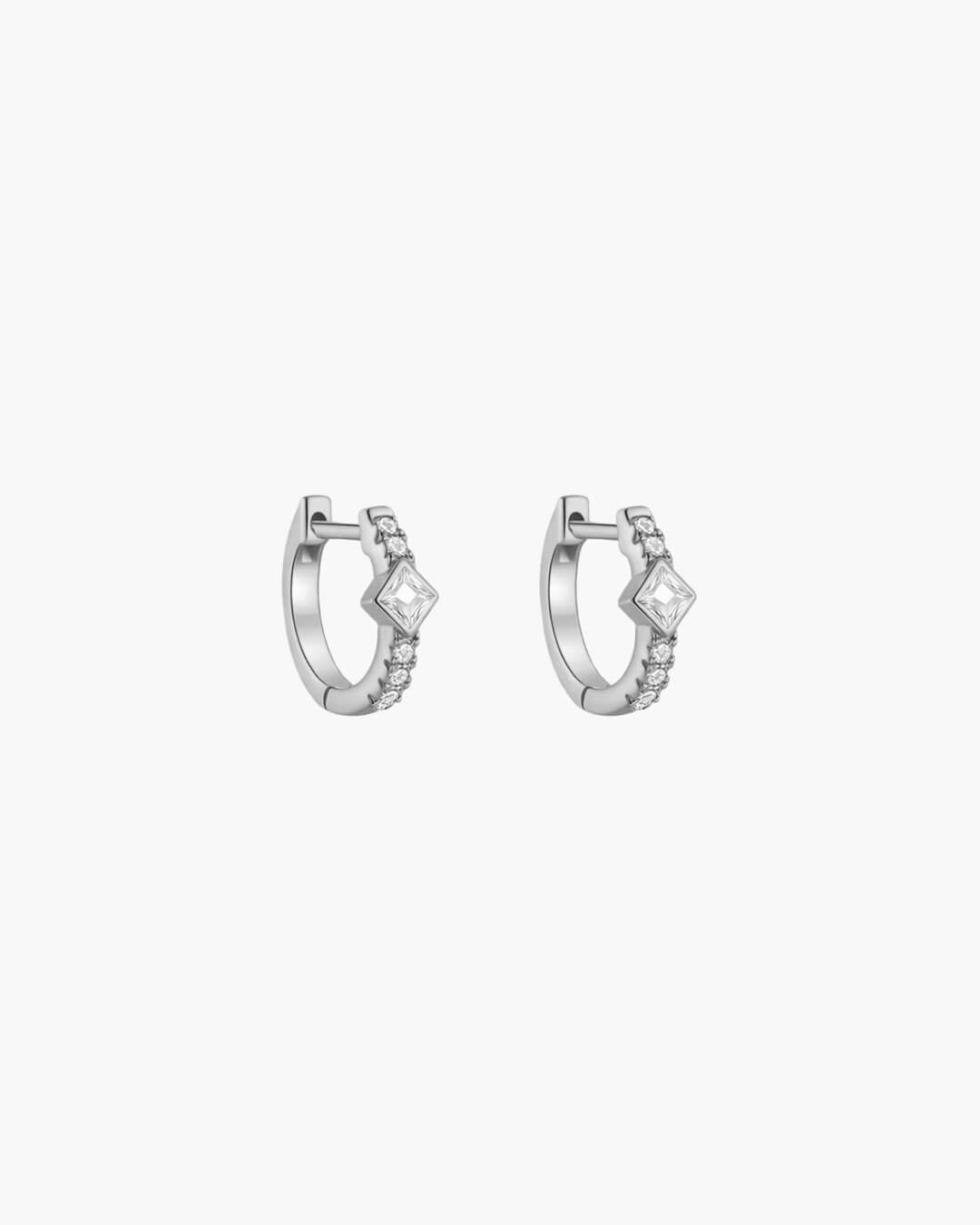 ZEYA - Amber Hoop Earrings