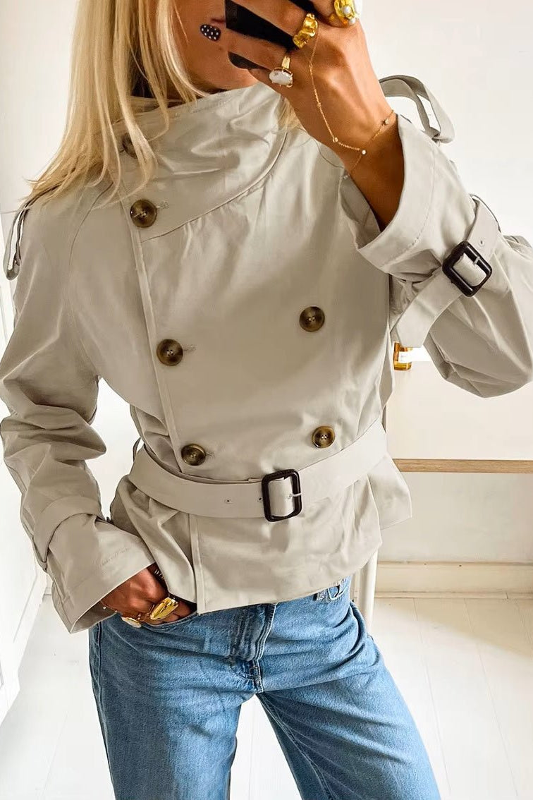 ZEYA - Amelie Belted Trench Coat