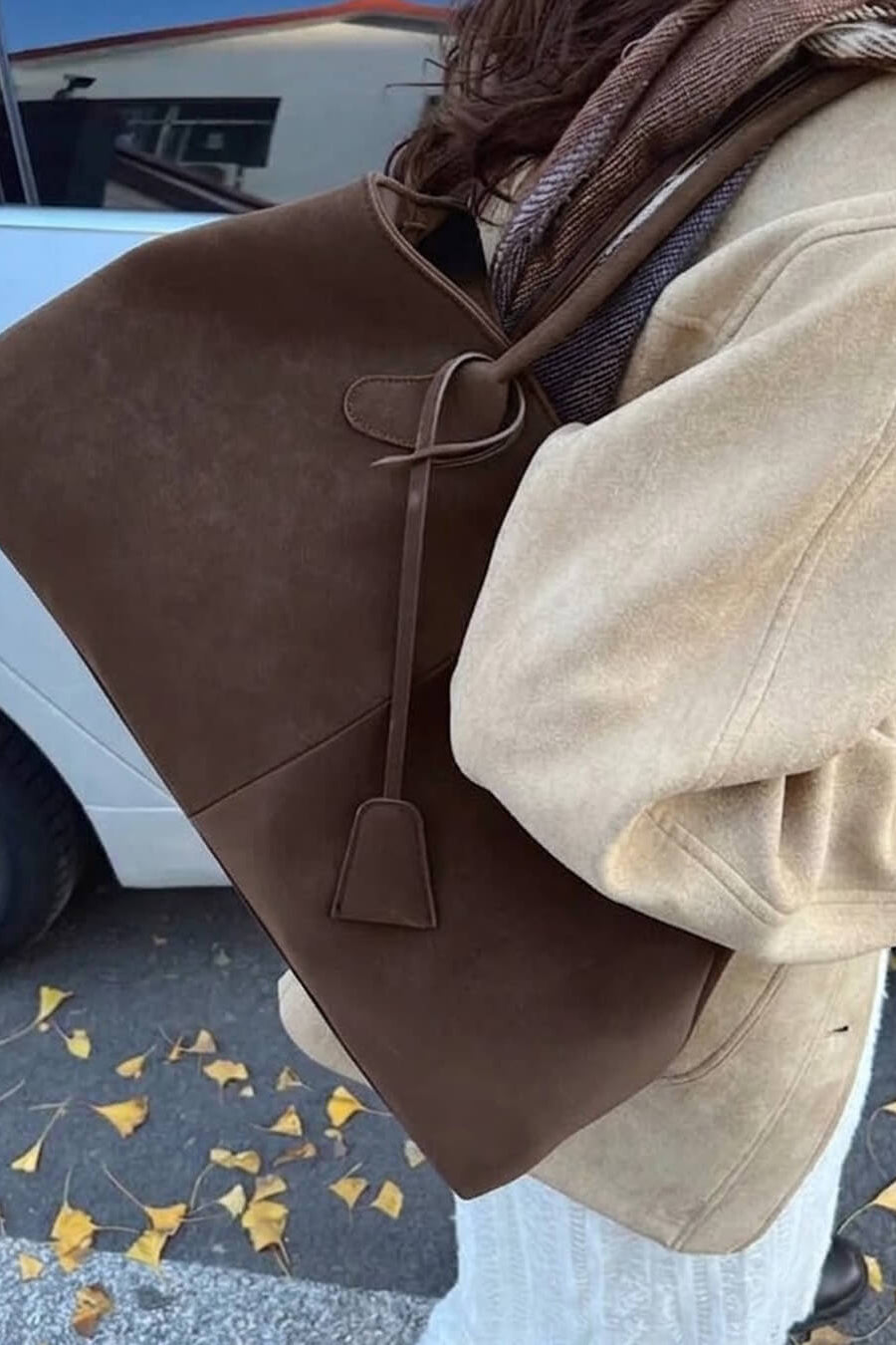 ZEYA - Amira Suede Handbag
