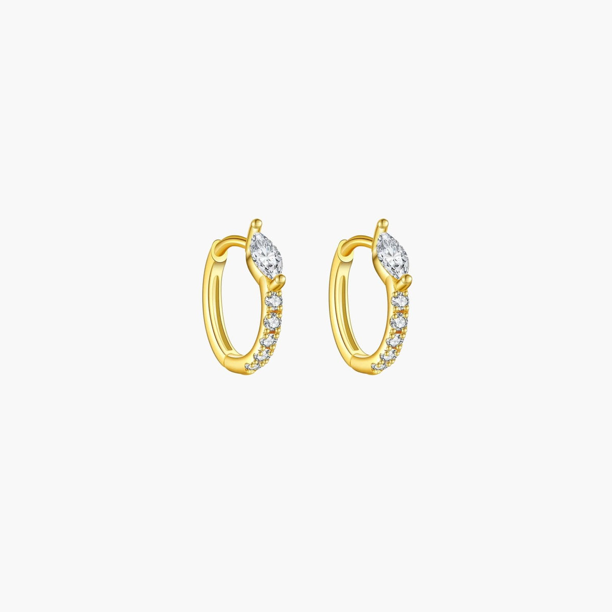 ZEYA - Aubrey Hoop Huggie Earrings