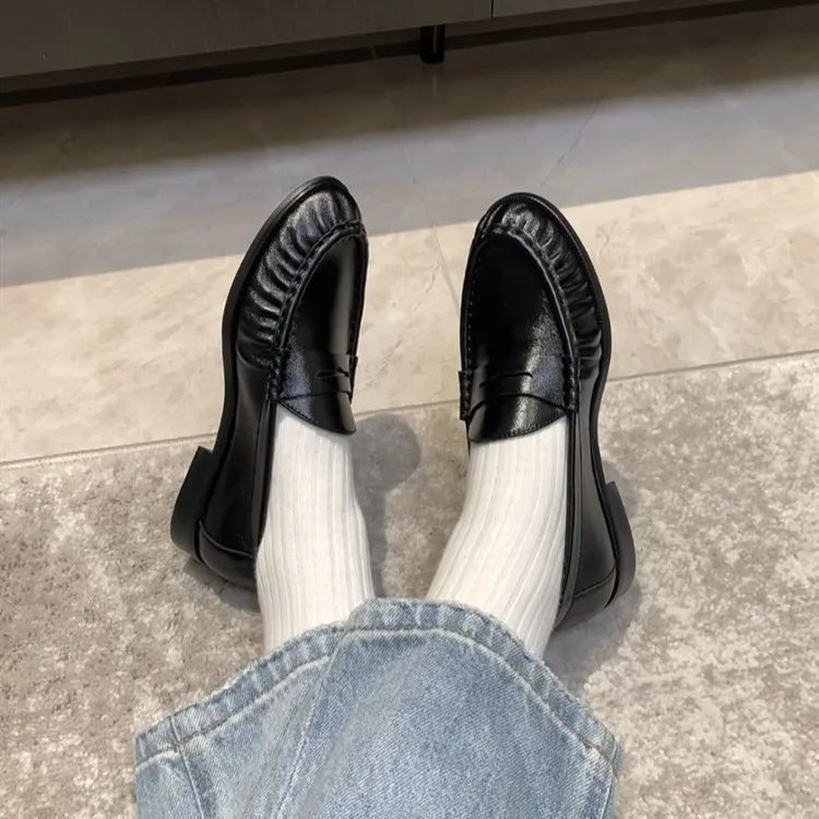 ZEYA - Ava Faux Leather Slip-On Loafers