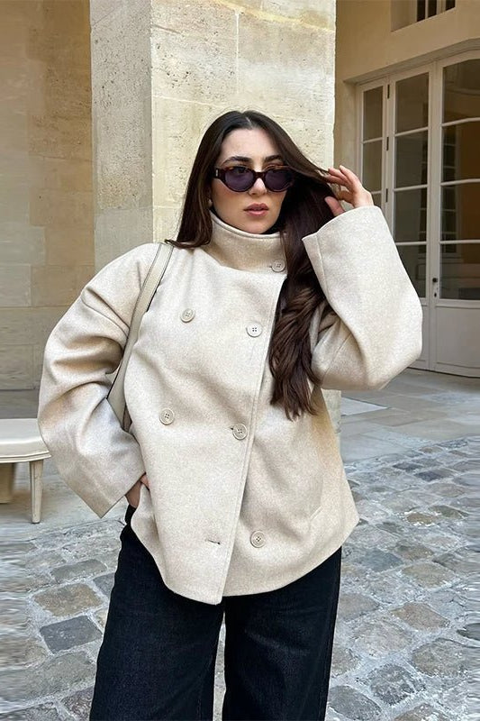 ZEYA - Beatrice Jacket with Stand Collar