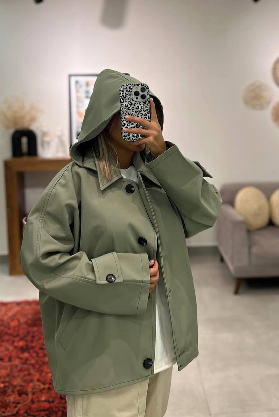 ZEYA - Bella Hooded Windbreaker Jacket