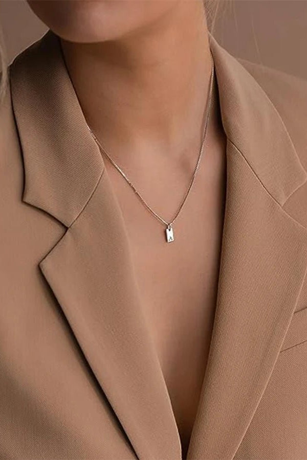 ZEYA - Bella Initial Pendant Necklace