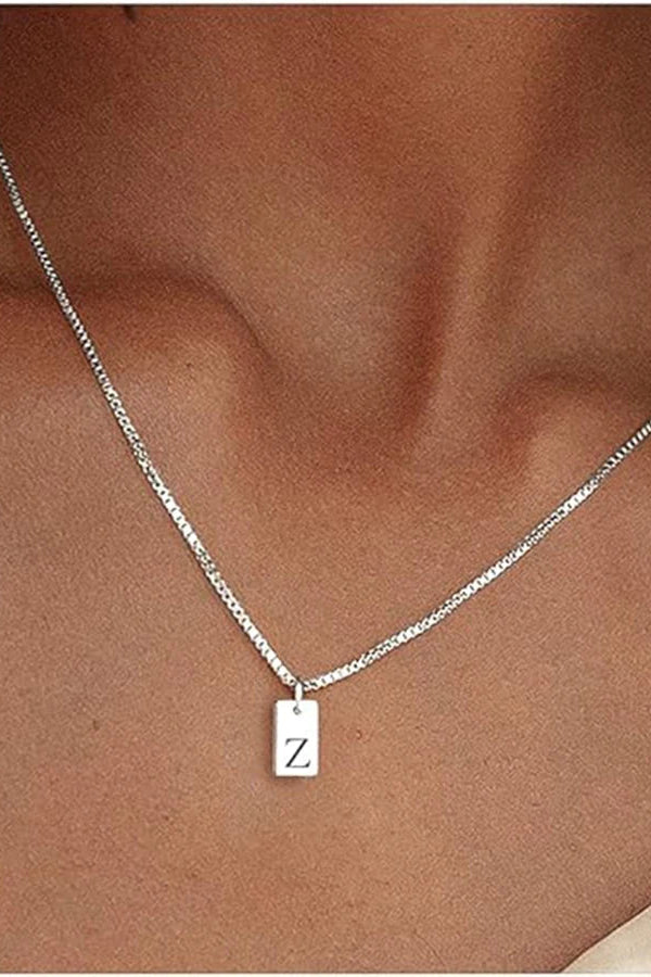 ZEYA - Bella Initial Pendant Necklace