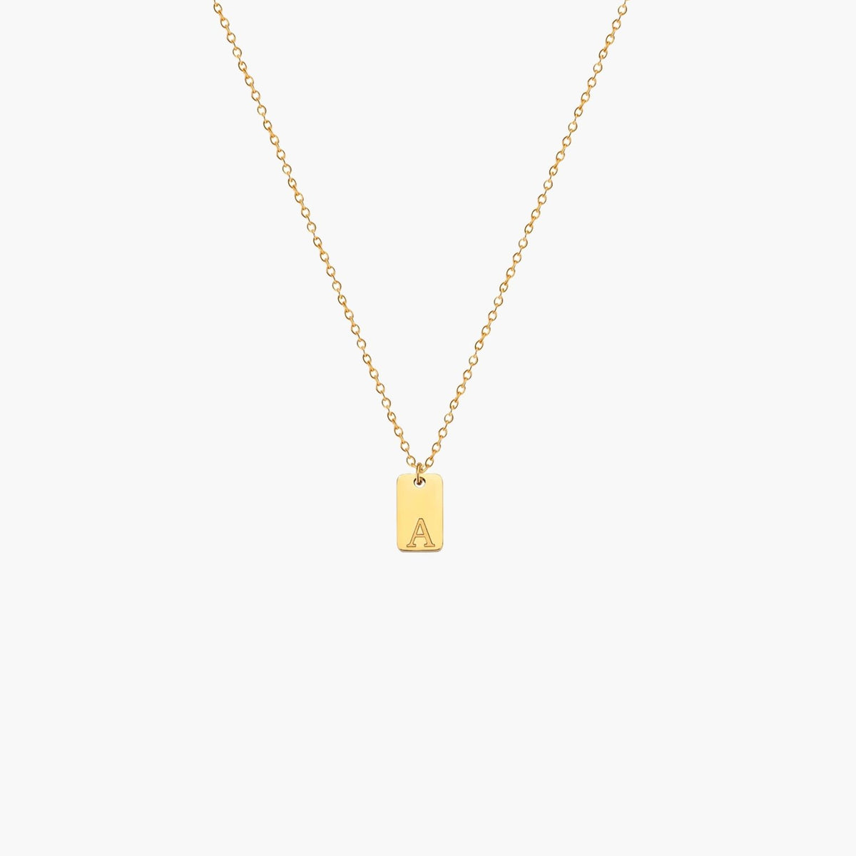 ZEYA - Bella Initial Pendant Necklace