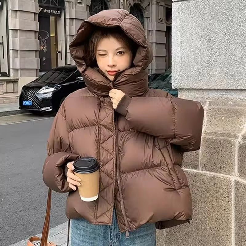 ZEYA - Belle Thick Hooded Puffer Jacket