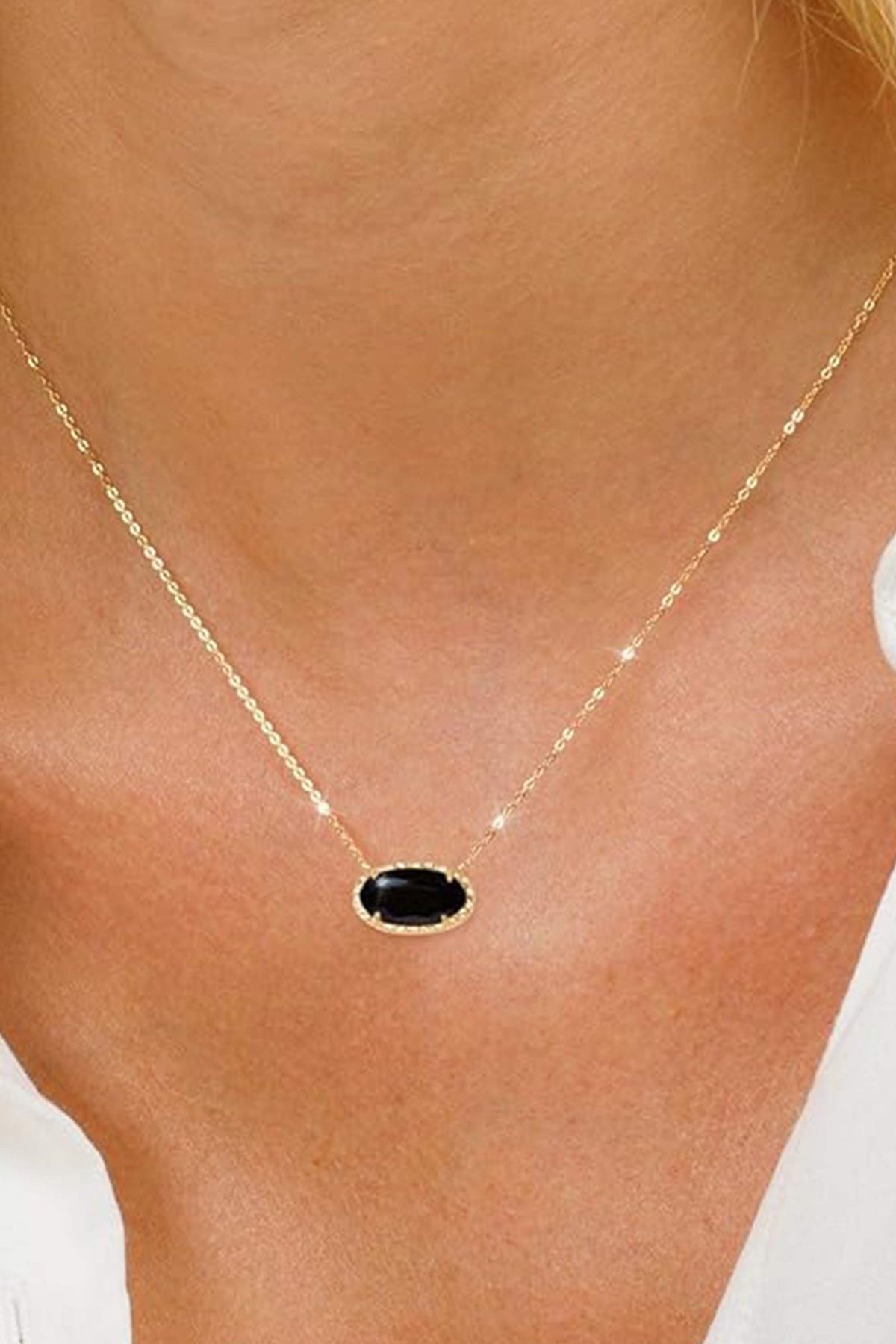 ZEYA - Blythe Natural Stone Necklace