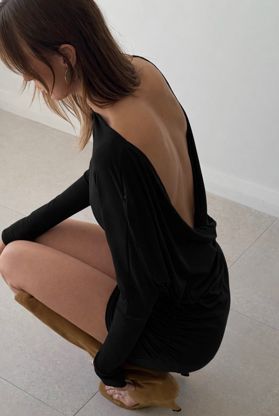 ZEYA - Brena Ruched Mini Dress