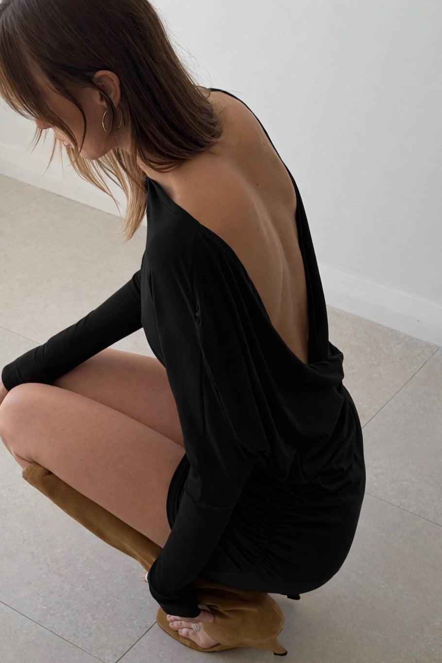 ZEYA - Brena Ruched Mini Dress