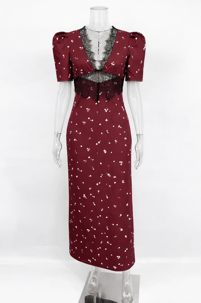 ZEYA - Celeste Puff Sleeve Lace Dress