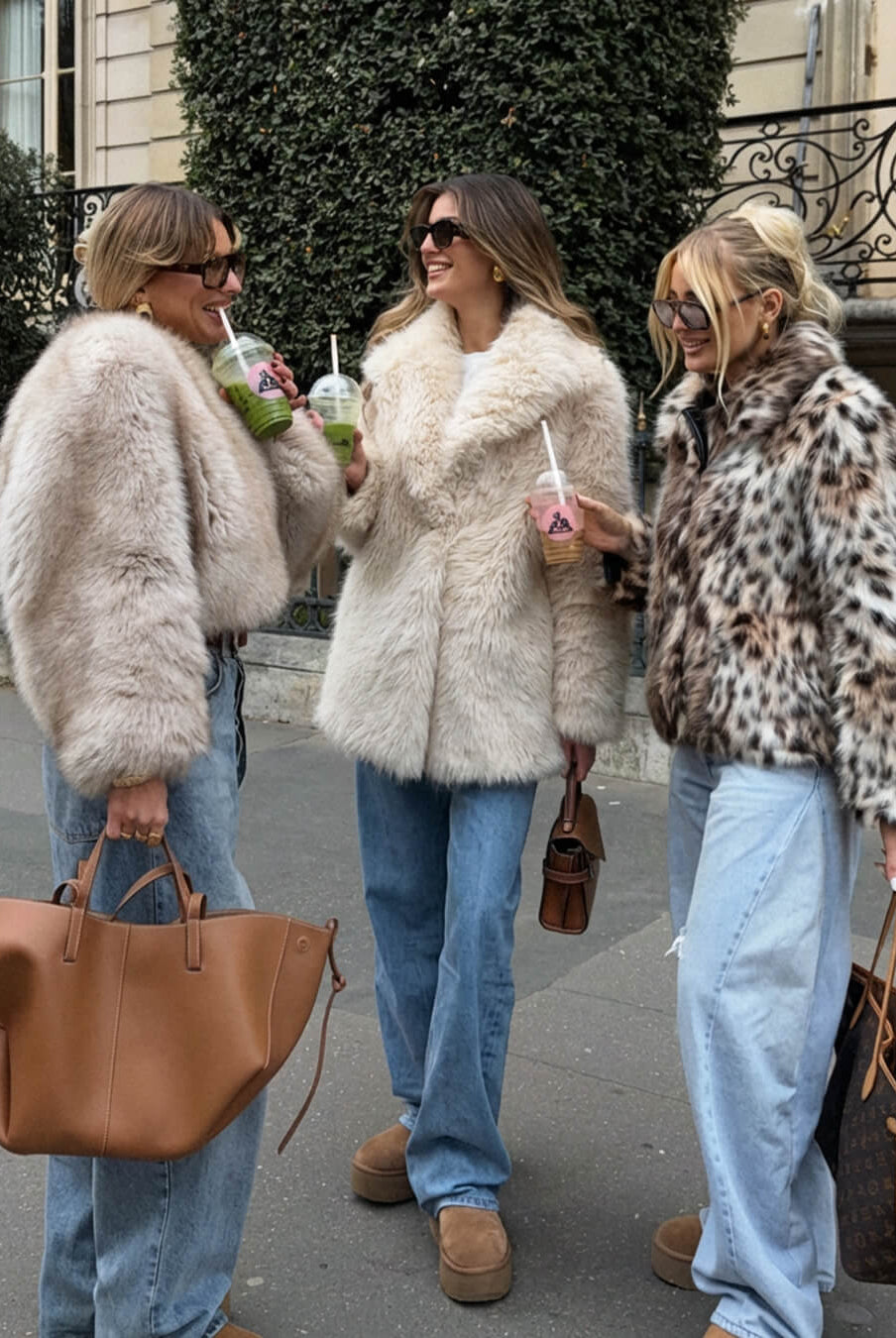 ZEYA - Christine Faux Fur Coat