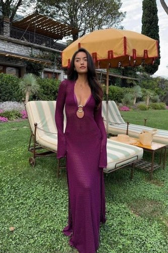 ZEYA - Courtney Knit Bodycon Beach Dress