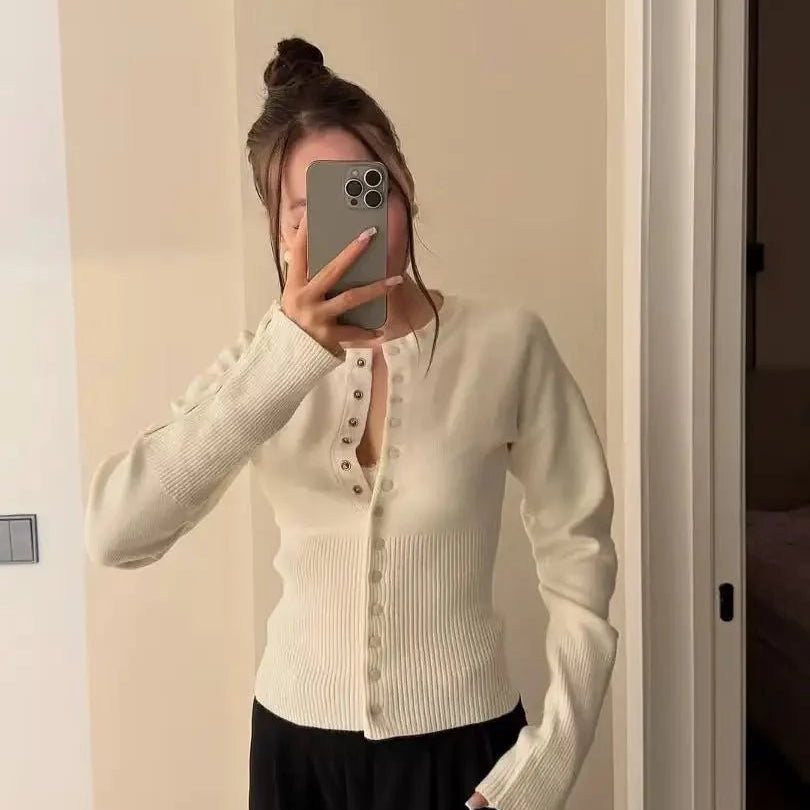 ZEYA - Daenerys Buttoned Slim Cardigan