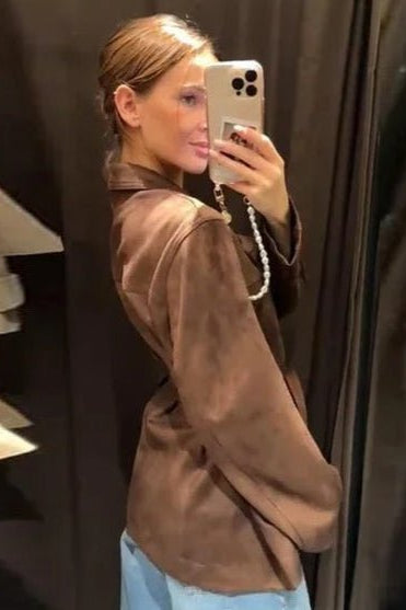 ZEYA - Daisy Suede Blazer