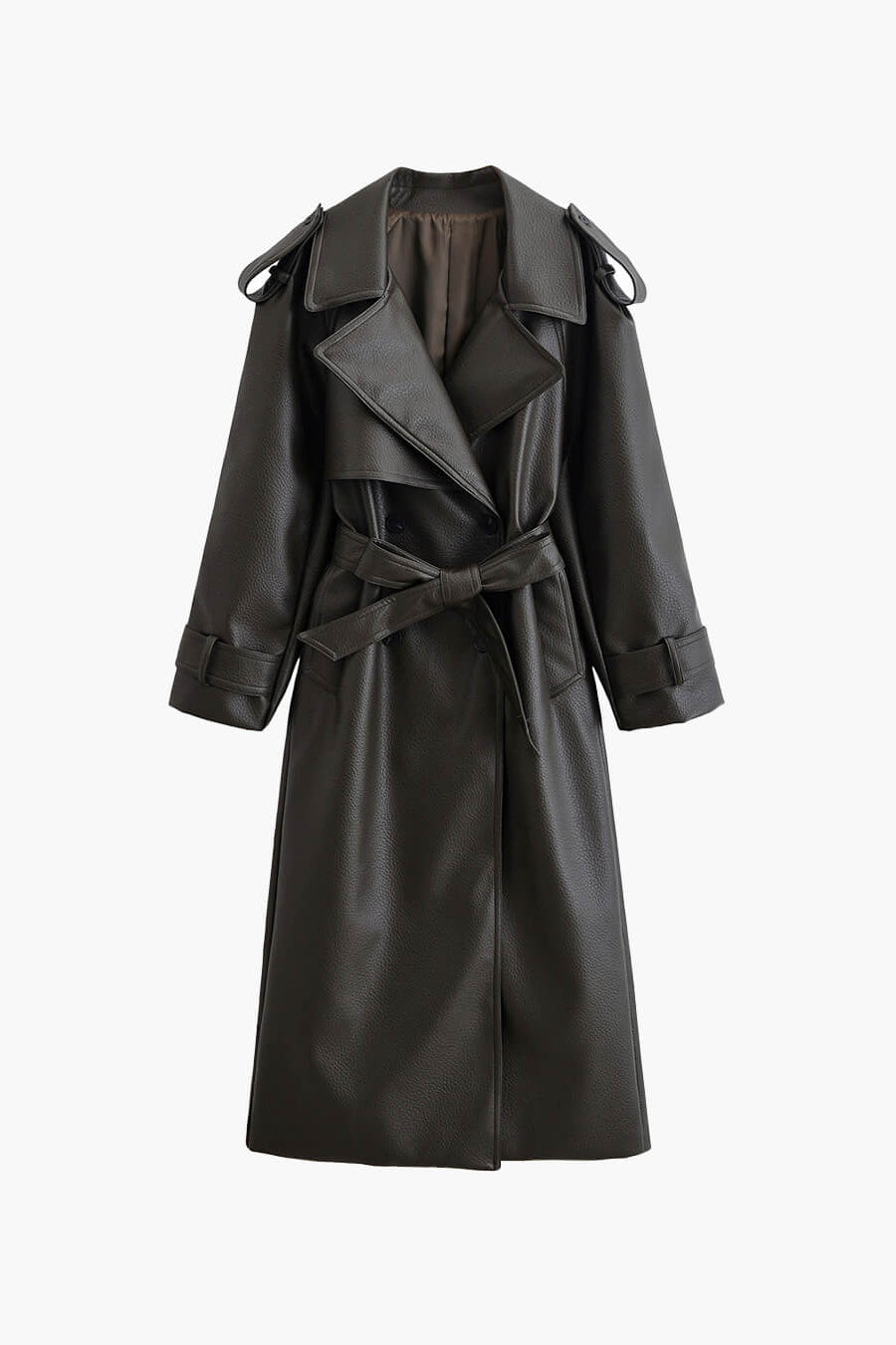 ZEYA - Dominique Long Leather Jacket