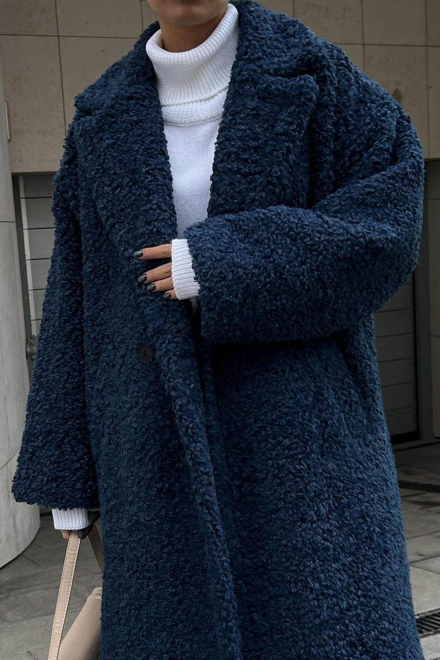 ZEYA - Eleonore Long Teddy Coat