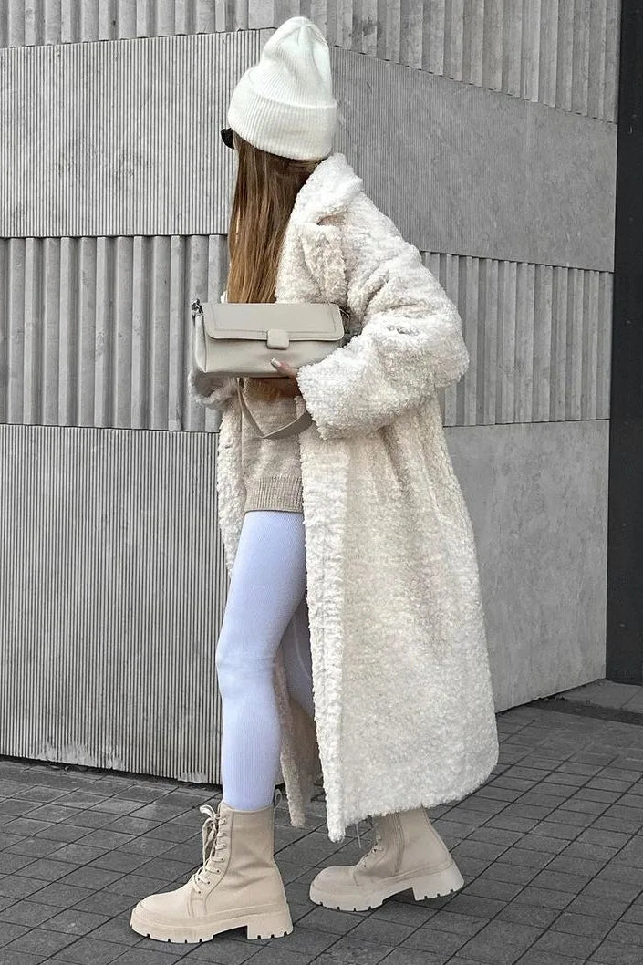 ZEYA - Eleonore Long Teddy Coat