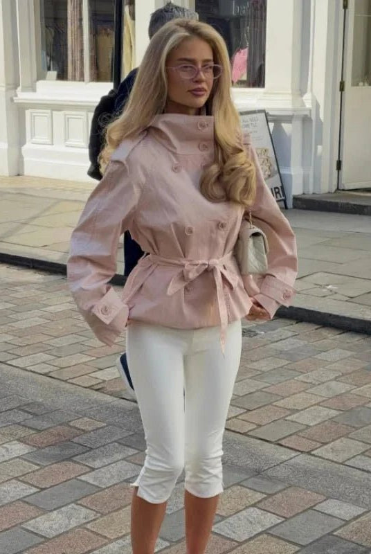 ZEYA - Emily Belted Trench Jacket
