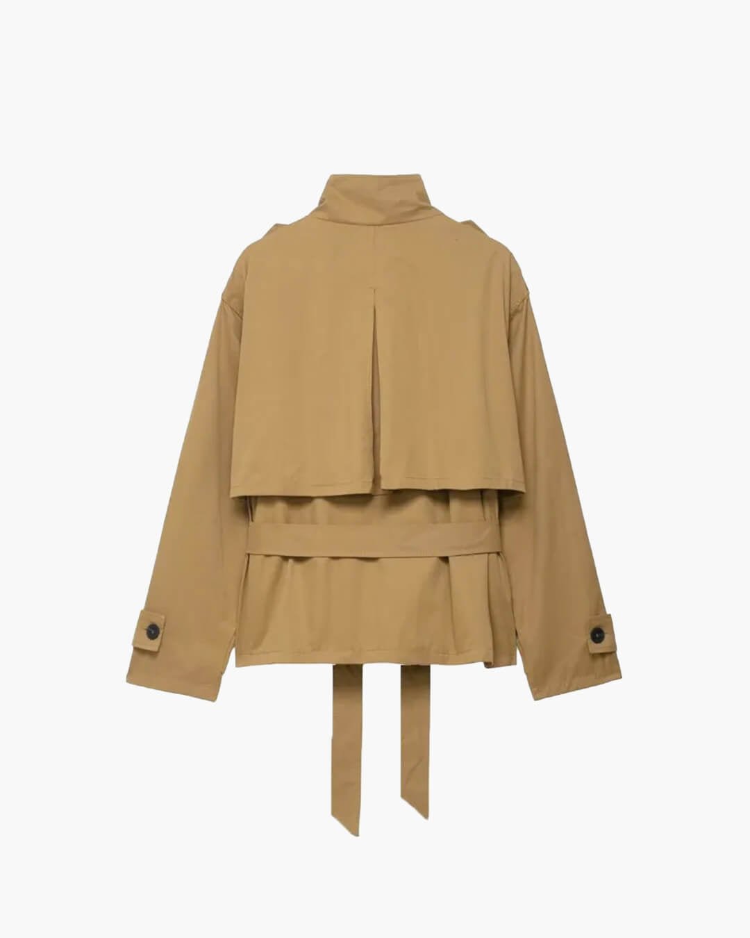 ZEYA - Emily High Collar Belted Jacket & Skort Set