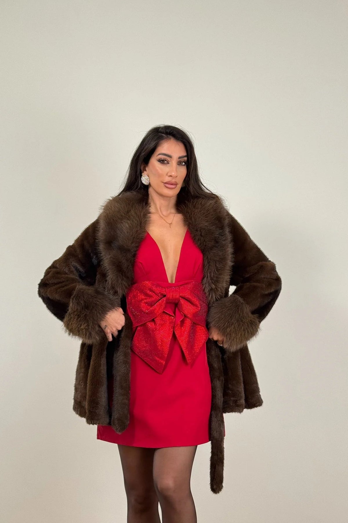 ZEYA - Erica Faux Fur Coat