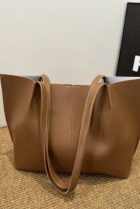 ZEYA - Francesca Faux Leather Tote Bag