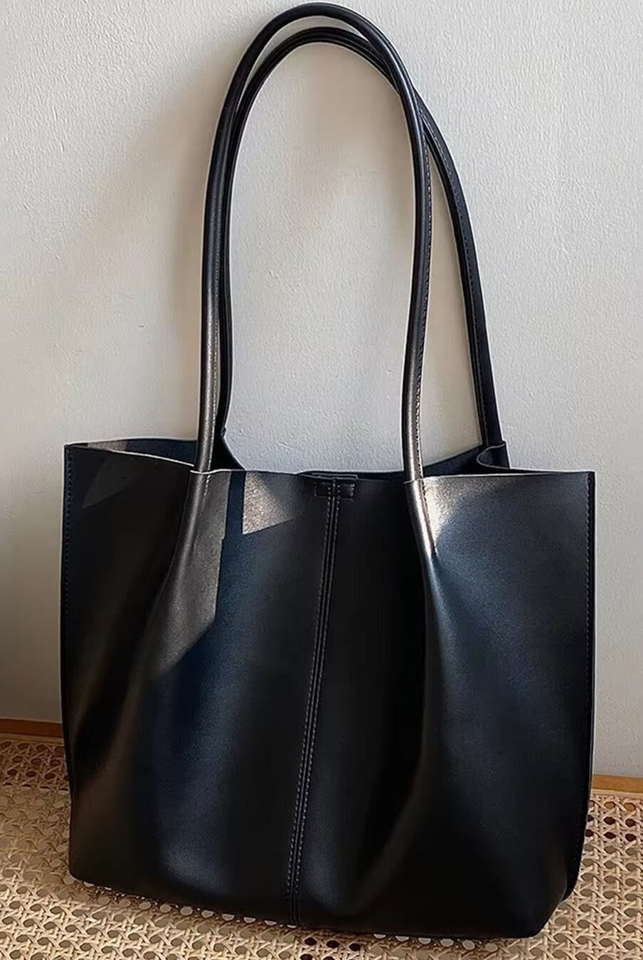 ZEYA - Francesca Faux Leather Tote Bag