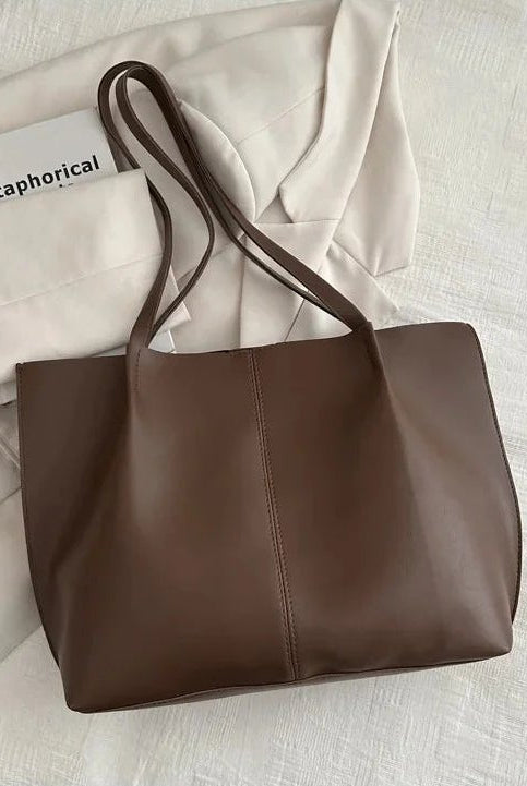 ZEYA - Francesca Faux Leather Tote Bag