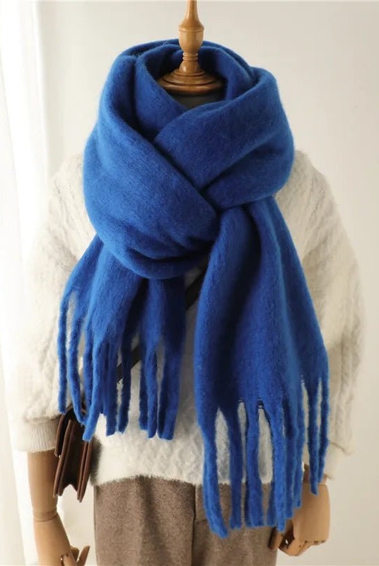 ZEYA - Gabriella Tasseled Winter Scarf