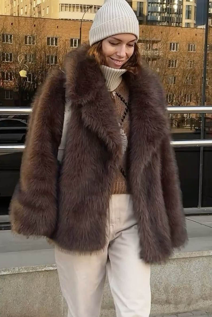 ZEYA - Greta Faux Fur Coat