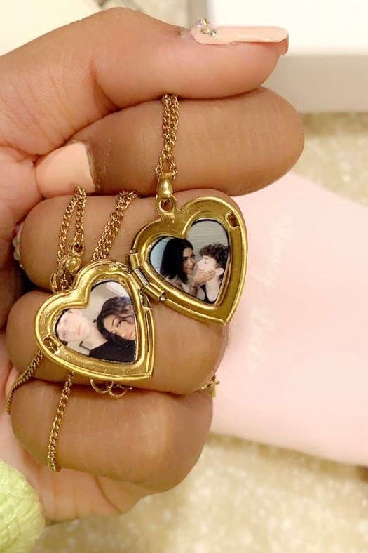 ZEYA - Heart Locket Necklace
