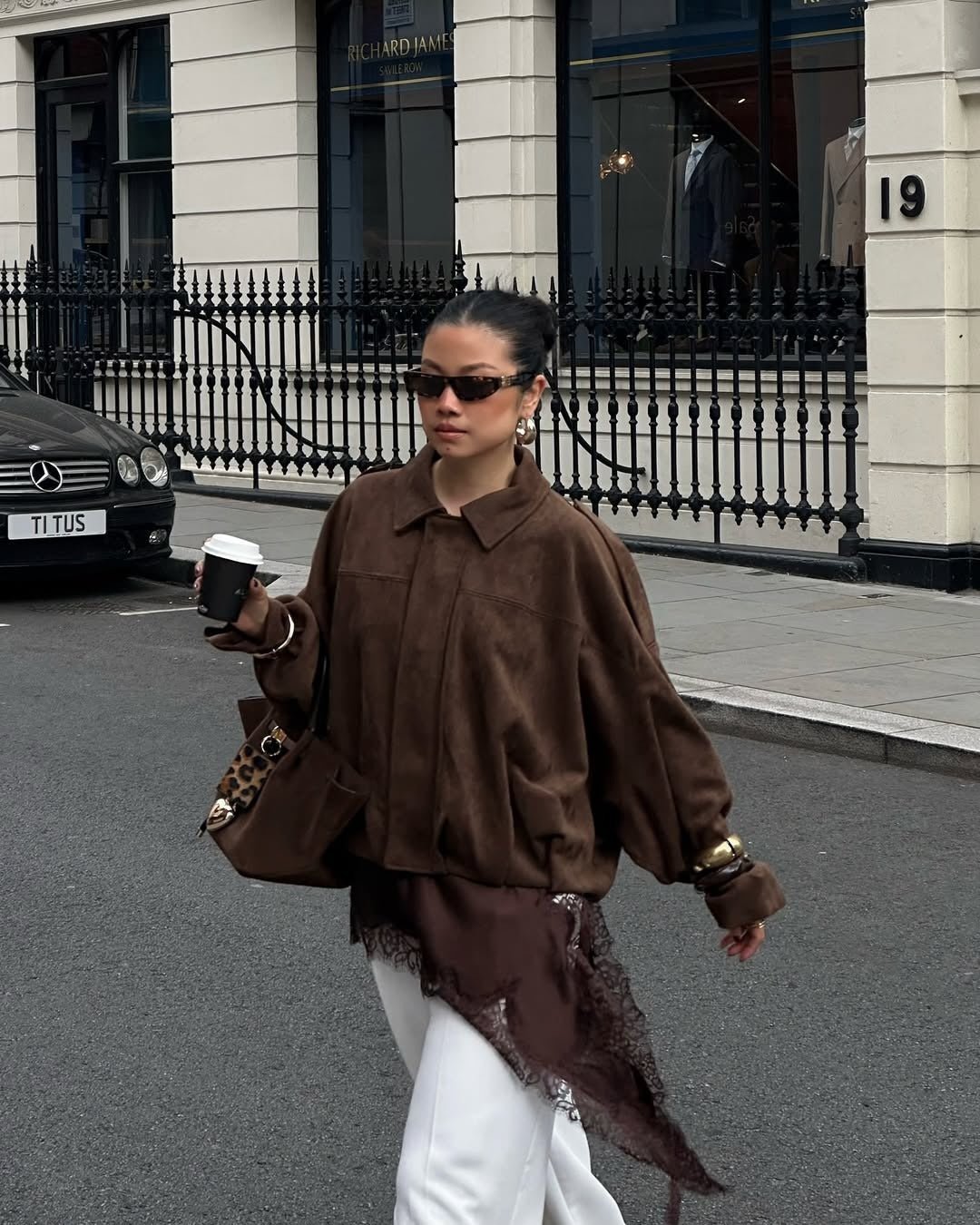 ZEYA - Helen Faux Suede Bomber Jacket