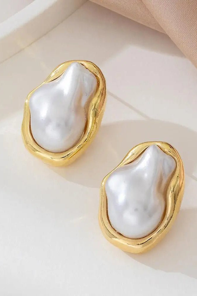 ZEYA - Ivy Vintage Pearl Earrings