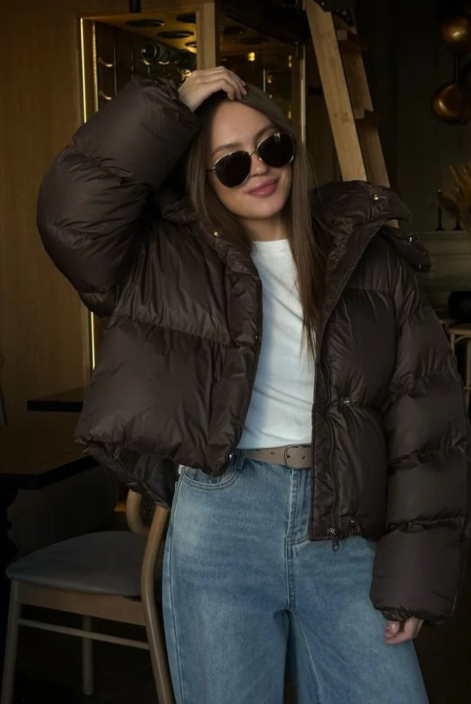 ZEYA - Kaia Short Hooded Puffer Jacket