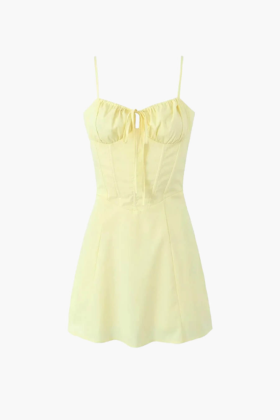 ZEYA - Laura Lace Up Mini Dress