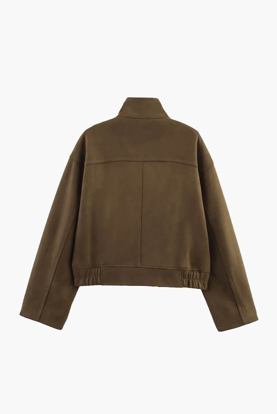 ZEYA - Laura Suede Bomber Jacket