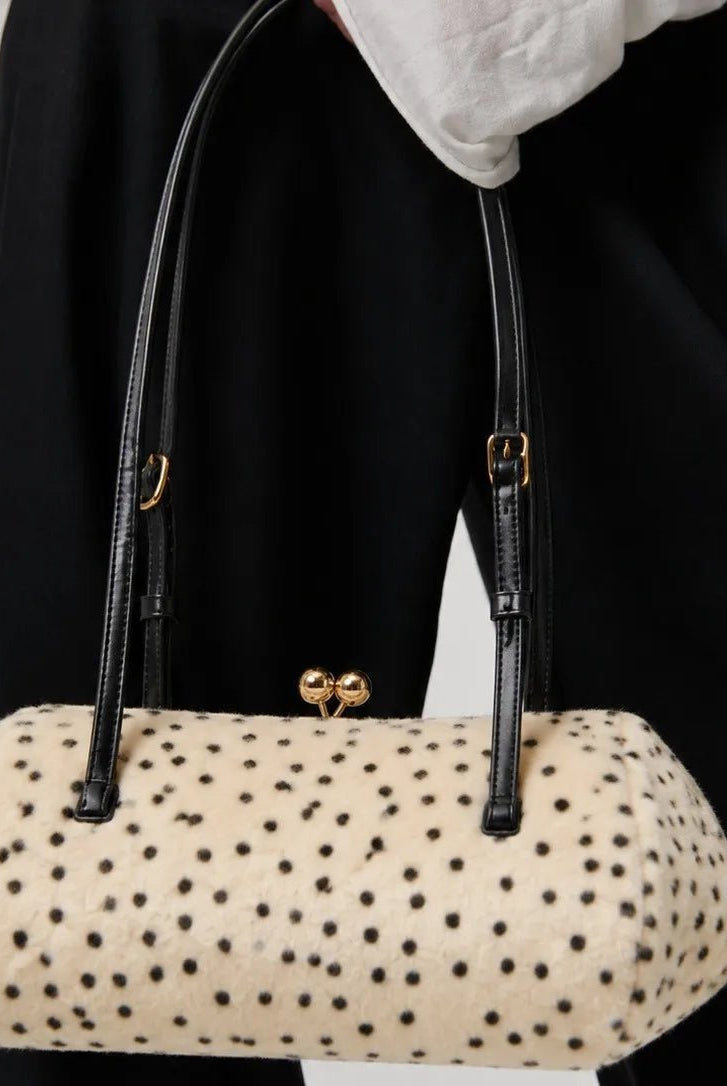 ZEYA - Layla Cheetah Faux Fur Shoulder Bag