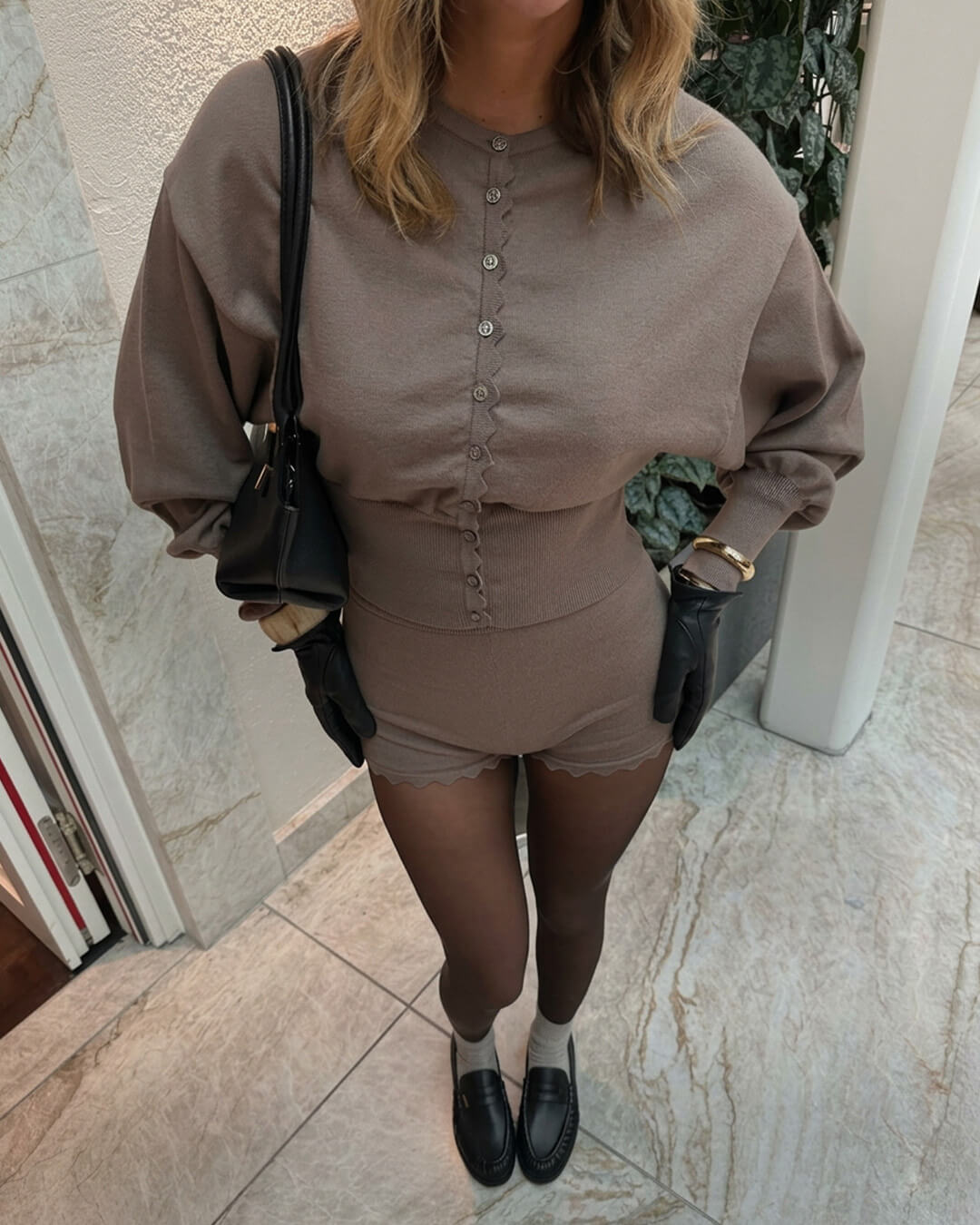 ZEYA - Layla Ribbed Knit Two-Piece Set