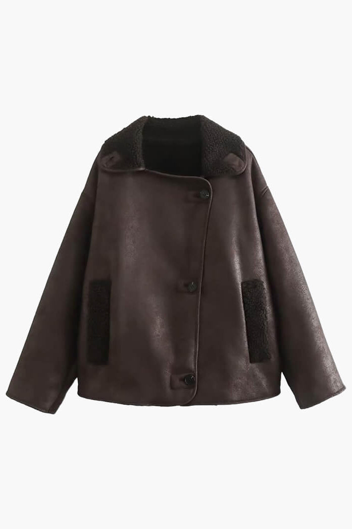 ZEYA - Lilly Faux Leather Jacket