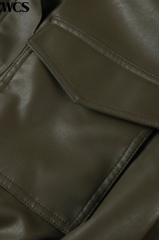 ZEYA - Lilo Faux Leather Jacket