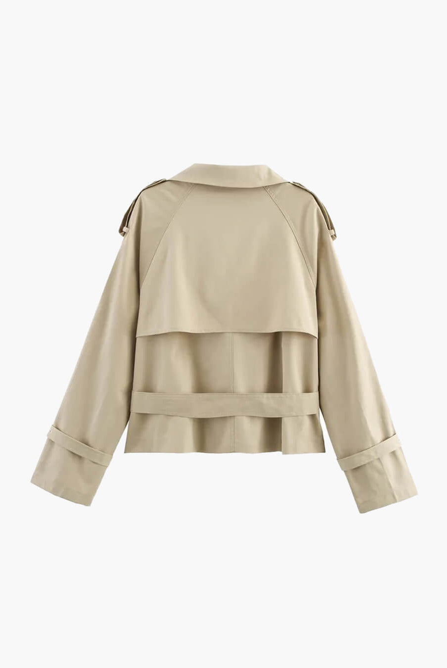 ZEYA - Lisa Cropped Trench Coat