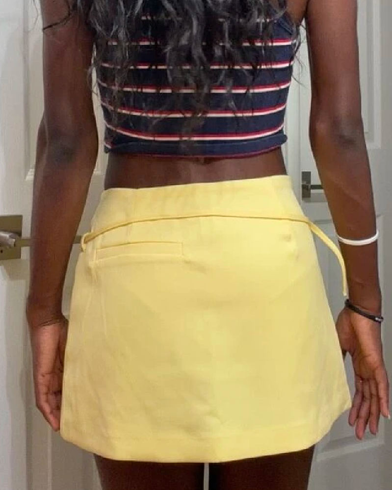 ZEYA - Lola Side Zip Skort with Belt
