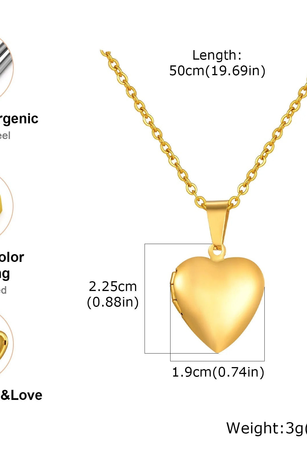 ZEYA - Love Locker Necklace