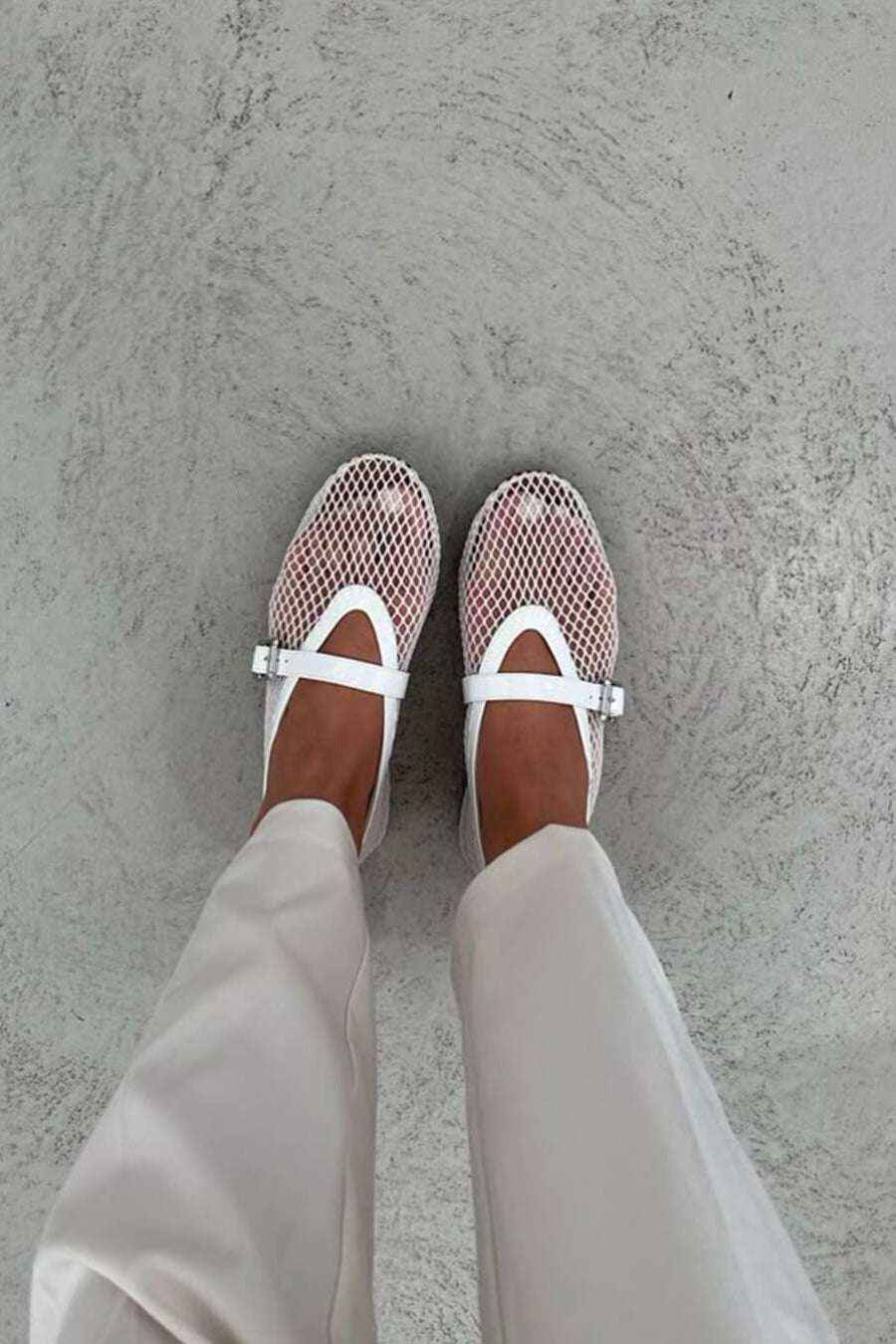 ZEYA - Margaret Mesh Ballet Flats