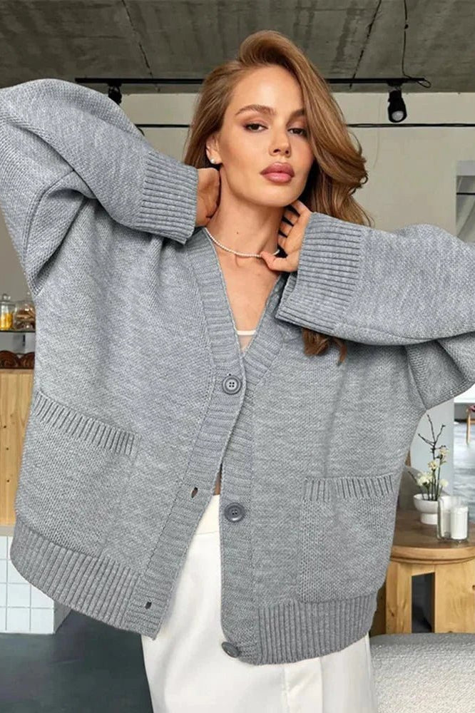 ZEYA - Melissa Elegant V Neck Cardigan