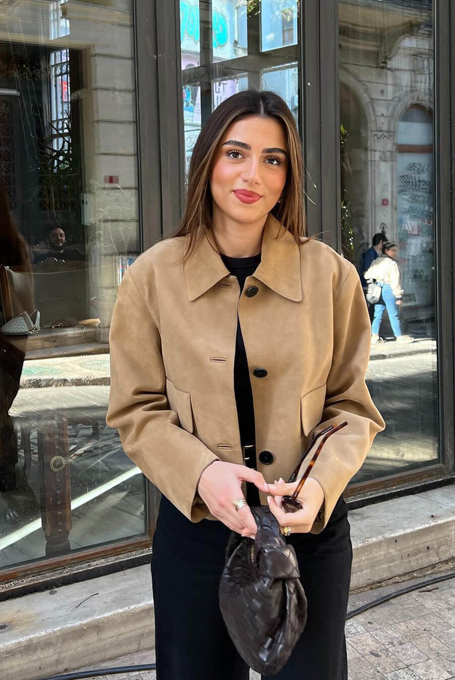 ZEYA - Melissa Suede Blazer Jacket