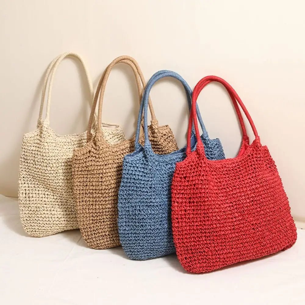 ZEYA - Mila Woven Straw Beach Tote